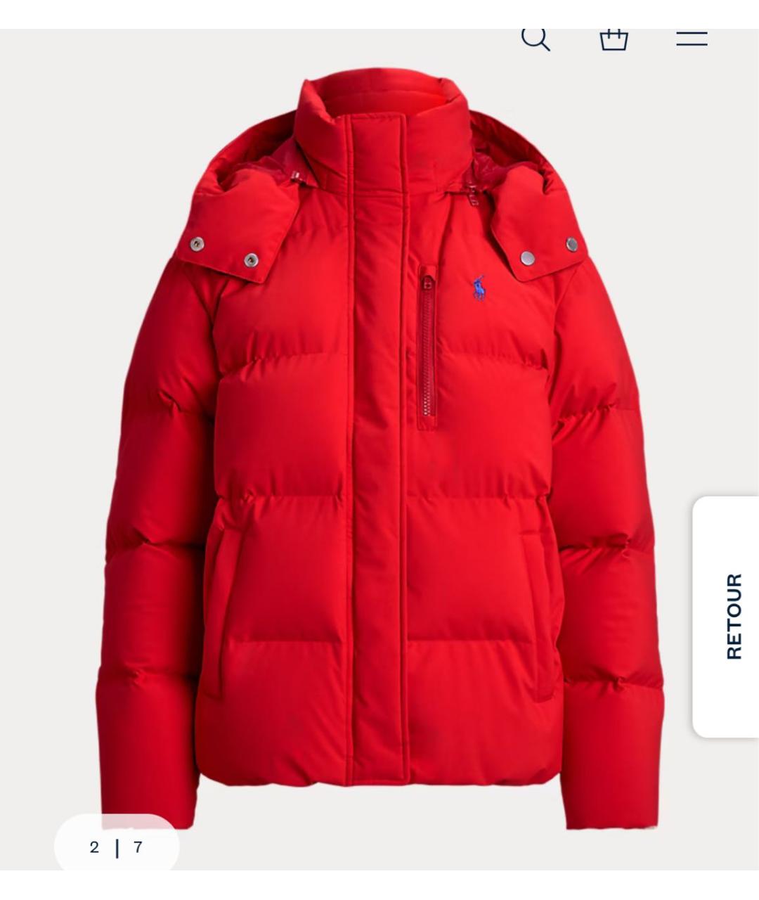 POLO RALPH LAUREN Красная куртка, фото 4