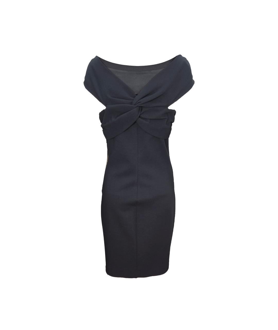 EMILIO PUCCI Черное вискозное вечернее платье, фото 3