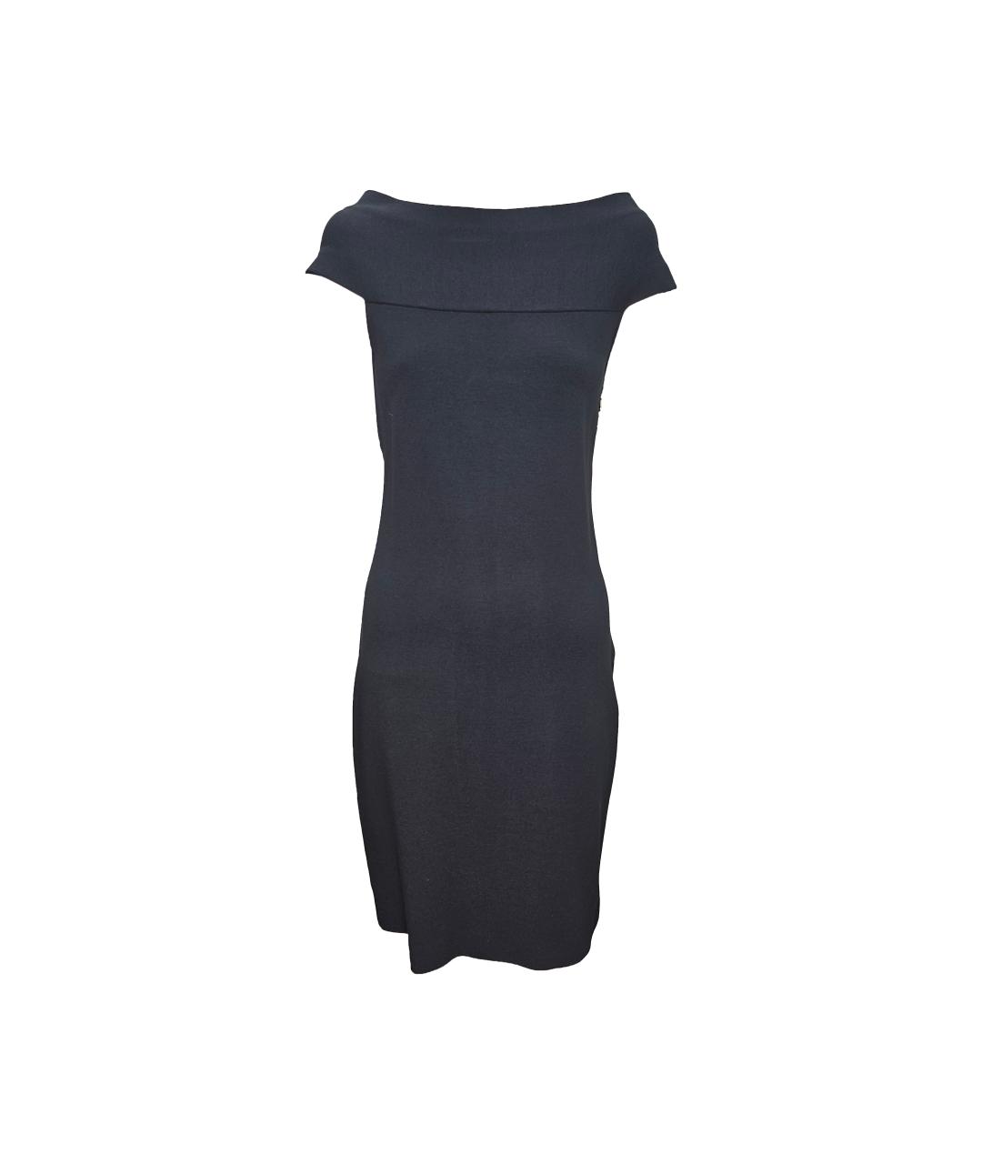 EMILIO PUCCI Черное вискозное вечернее платье, фото 1