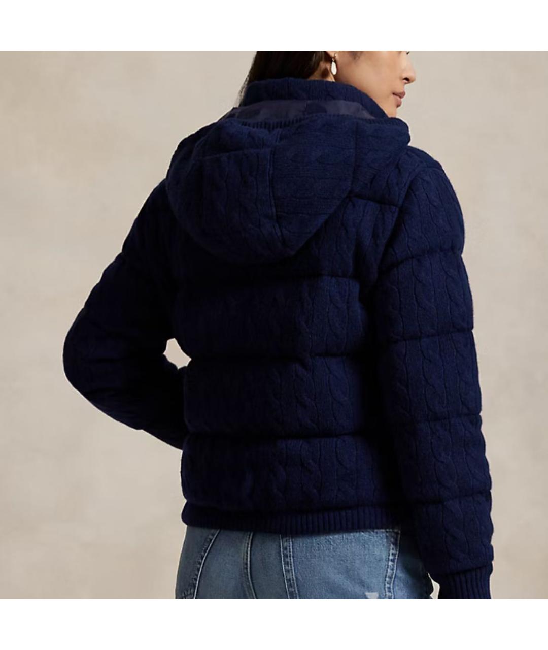 POLO RALPH LAUREN Синяя шерстяная куртка, фото 3
