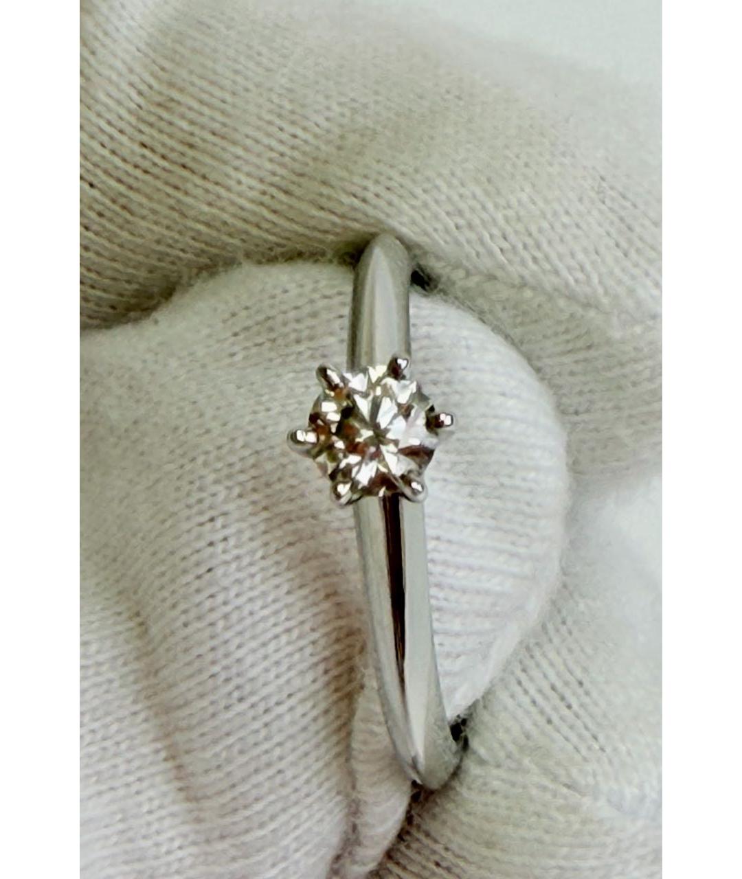 TIFFANY&CO Серебряное платиновое кольцо, фото 5