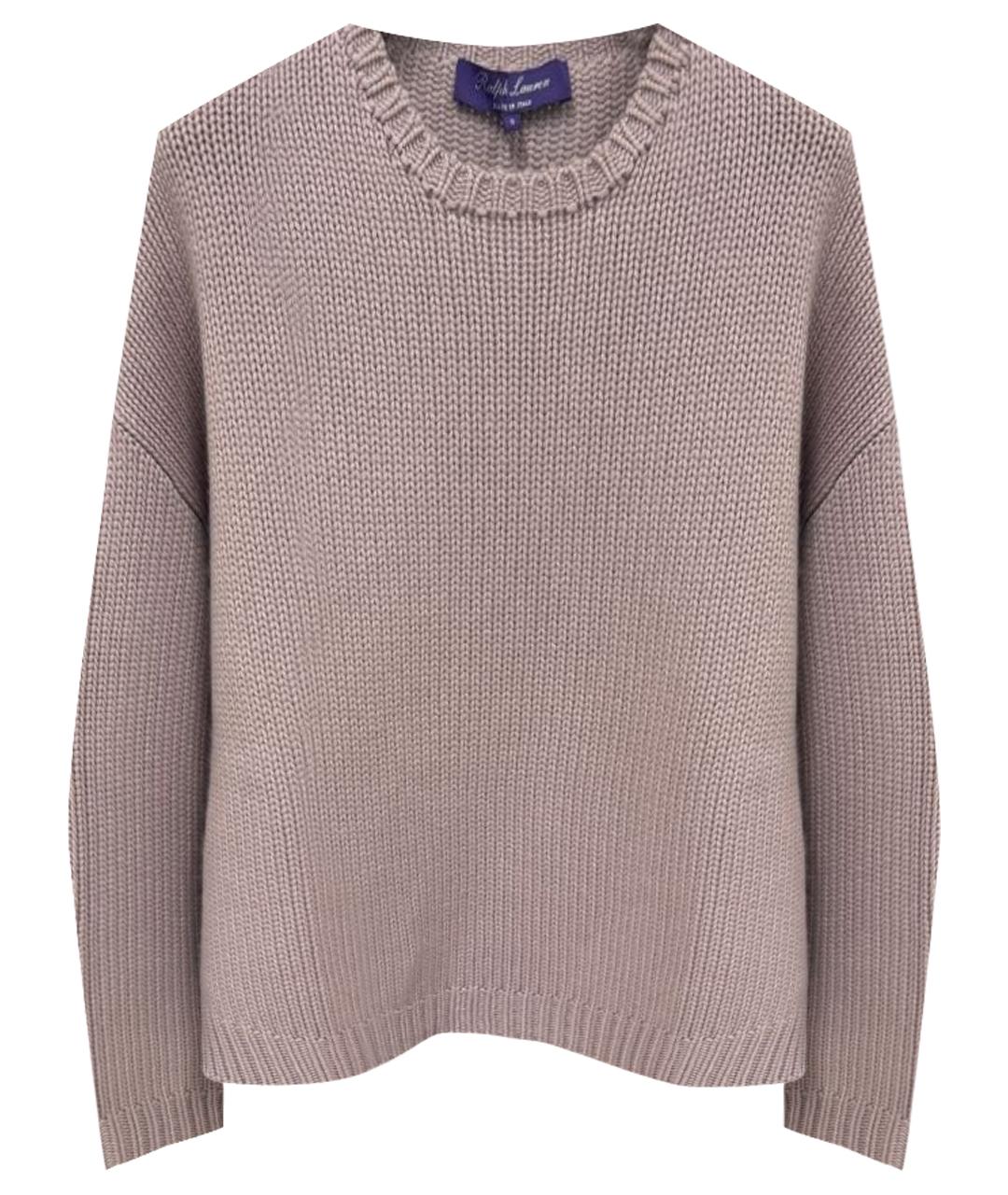 RALPH LAUREN Розовый кашемировый джемпер / свитер, фото 1