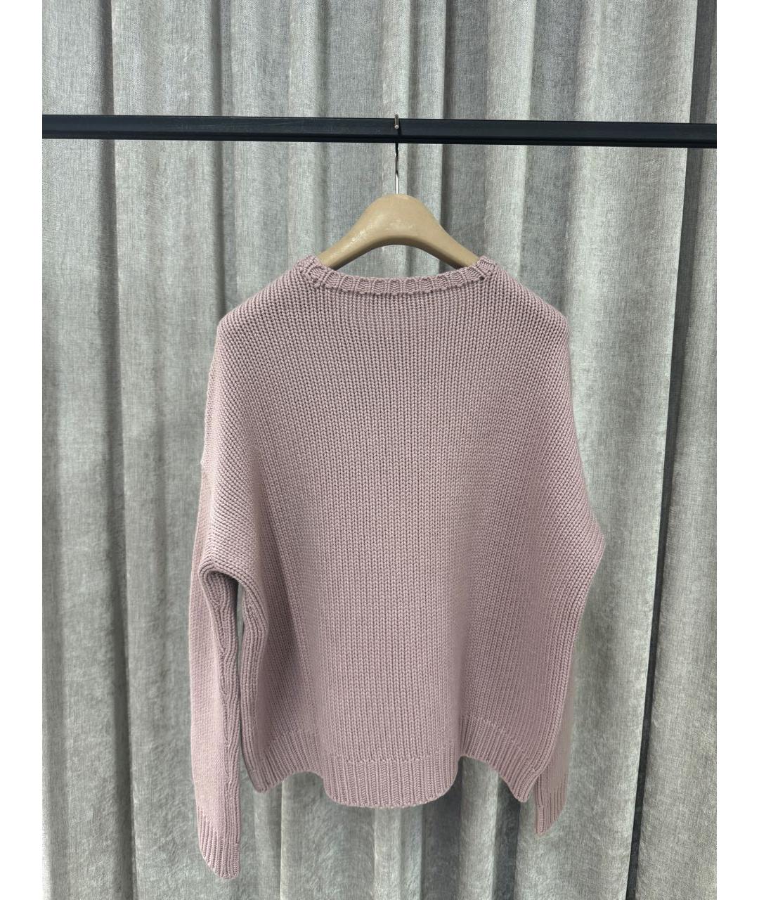 RALPH LAUREN Розовый кашемировый джемпер / свитер, фото 2