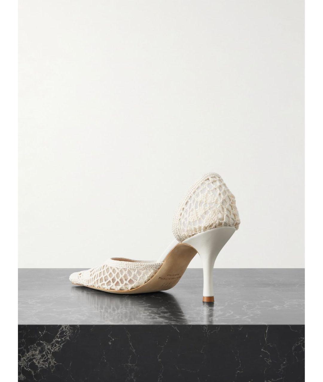 MAGDA BUTRYM Бежевые текстильные туфли, фото 4