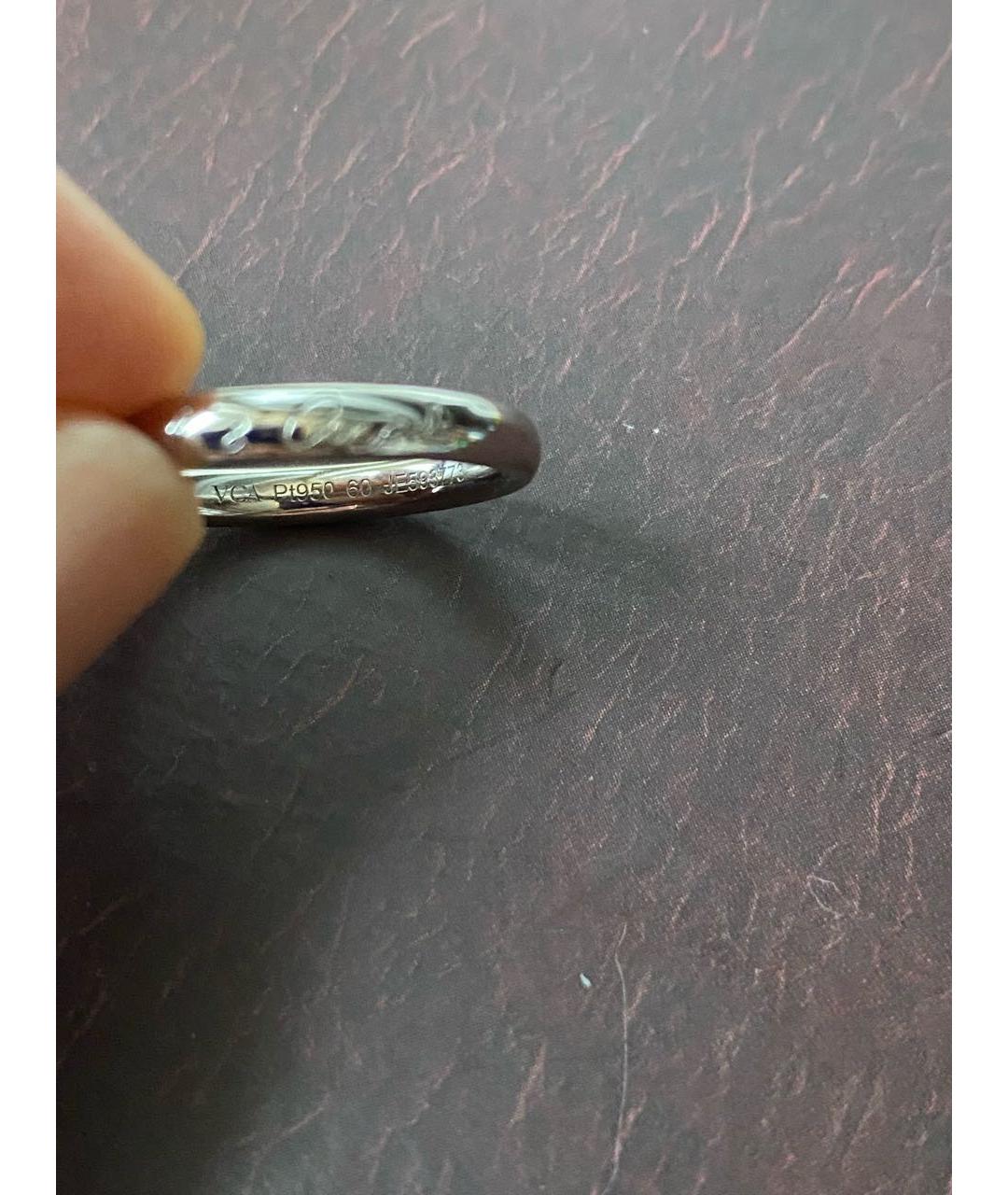 VAN CLEEF & ARPELS Серебряное платиновое кольцо, фото 3