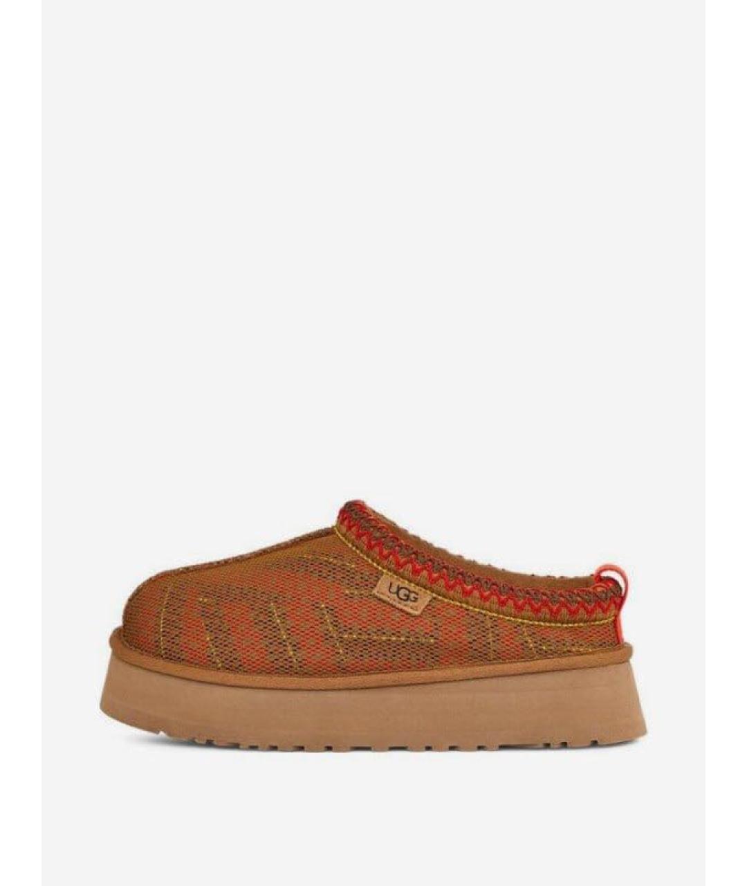 UGG AUSTRALIA Коричневые замшевые сабо, фото 3