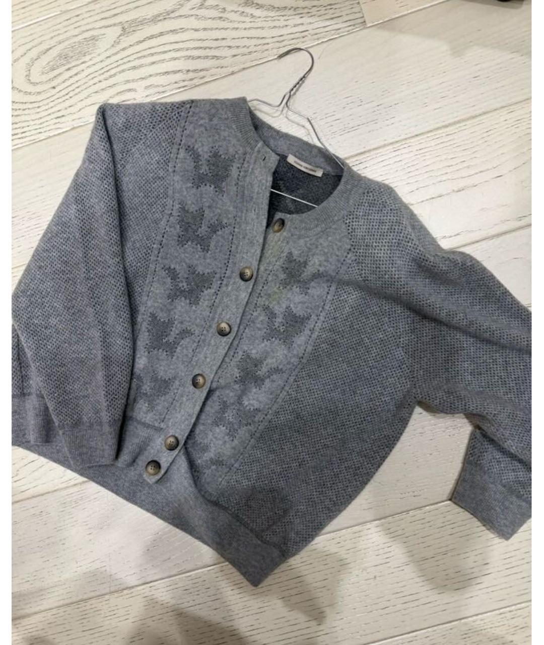 ULYANA SERGEENKO Серый шерстяной джемпер / свитер, фото 3