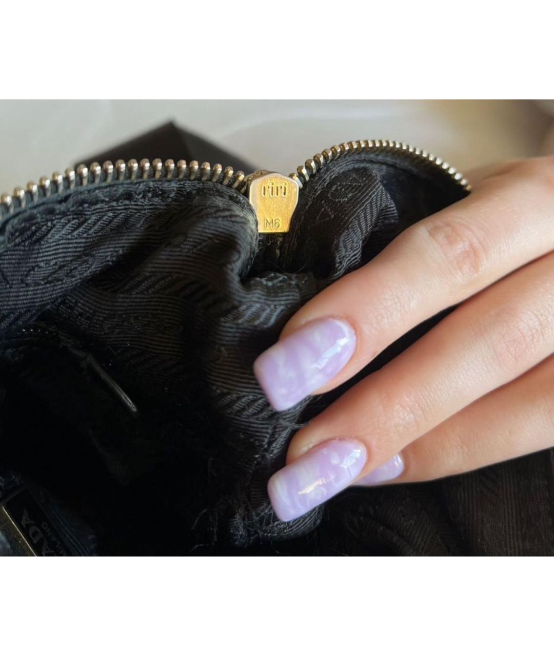 PRADA Черная деним сумка через плечо, фото 3