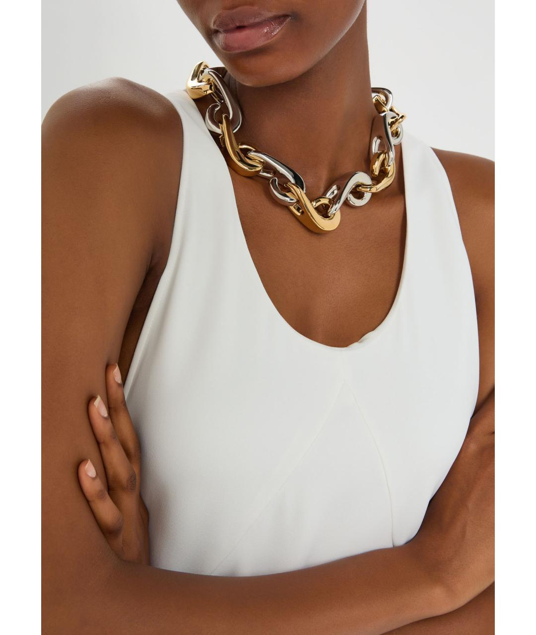 PACO RABANNE Мульти металлическое колье, фото 2
