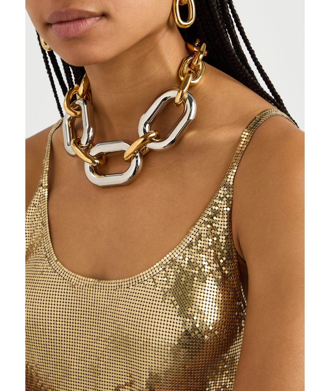 PACO RABANNE Мульти металлическое колье, фото 2