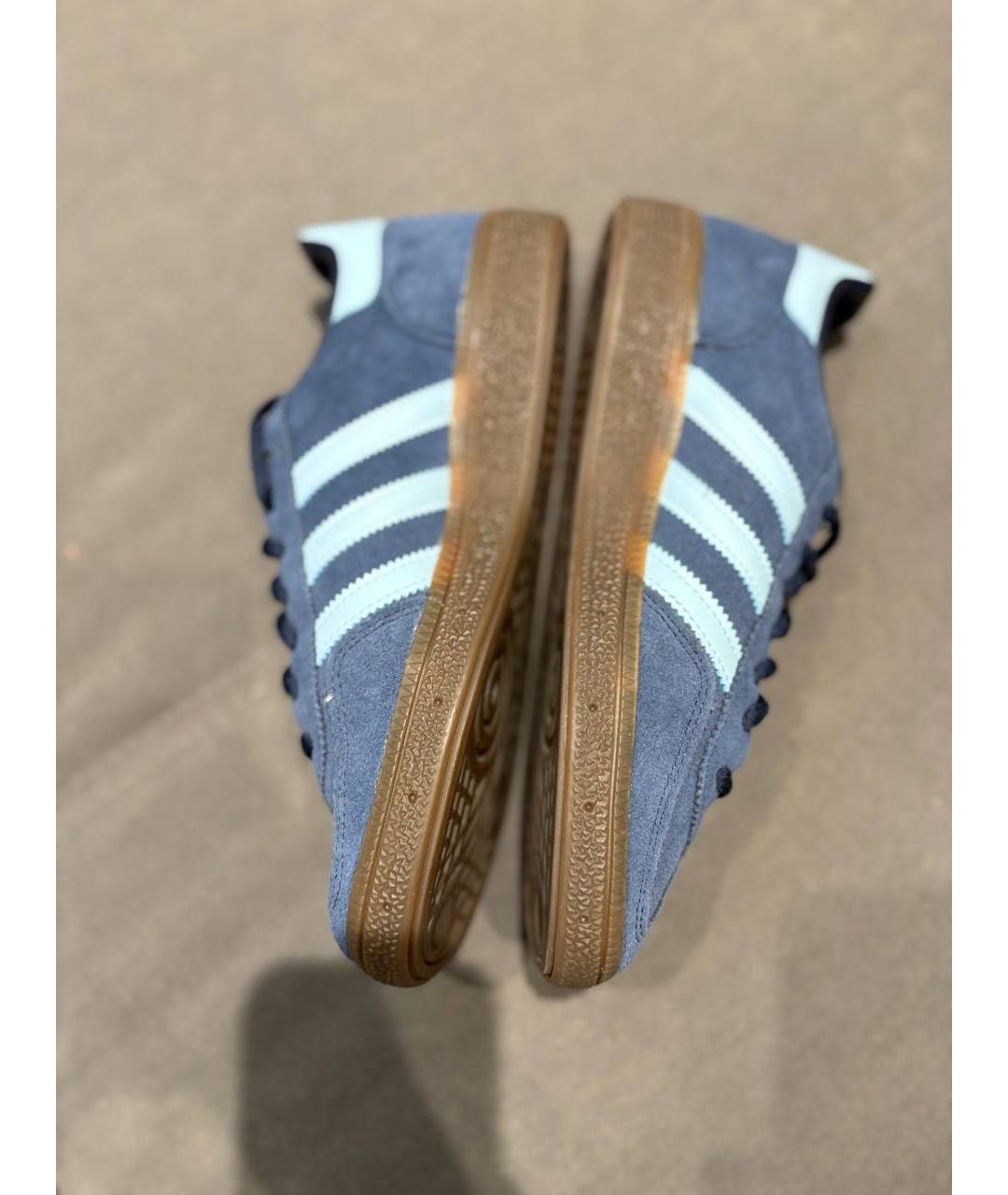 ADIDAS Синие замшевые кеды, фото 3