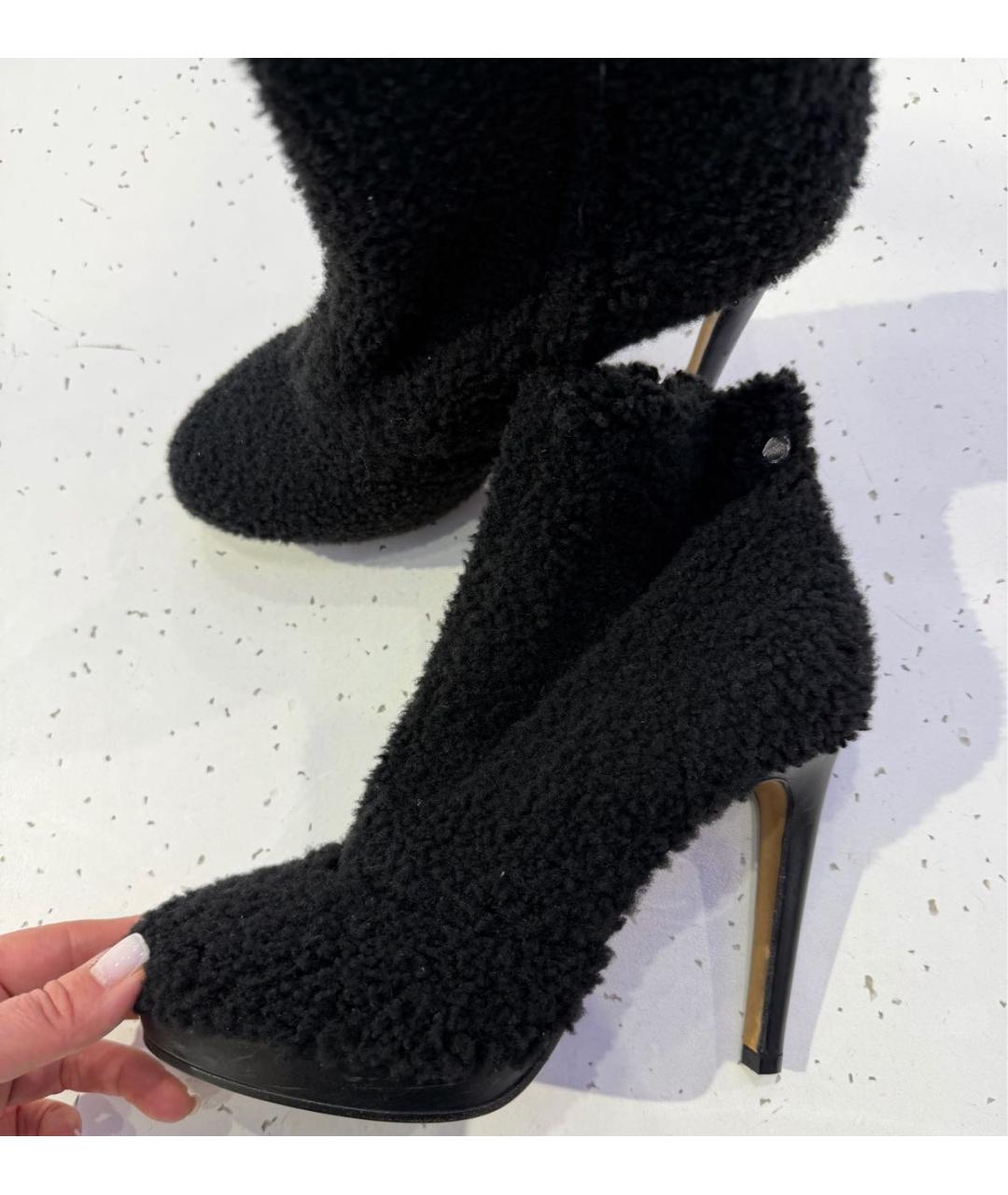 VIKTOR & ROLF Черные ботильоны, фото 5