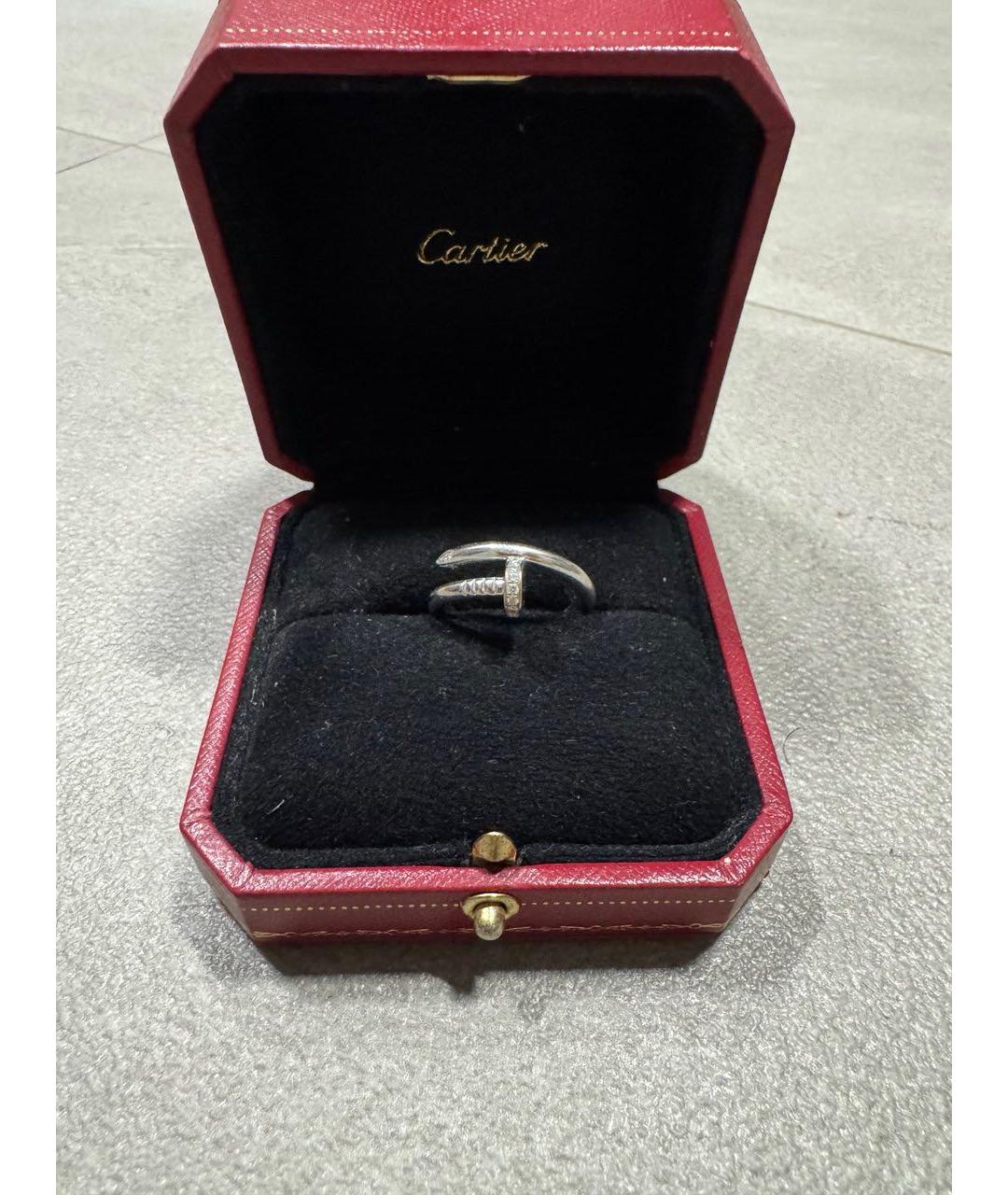 CARTIER Серебряное кольцо из белого золота, фото 3