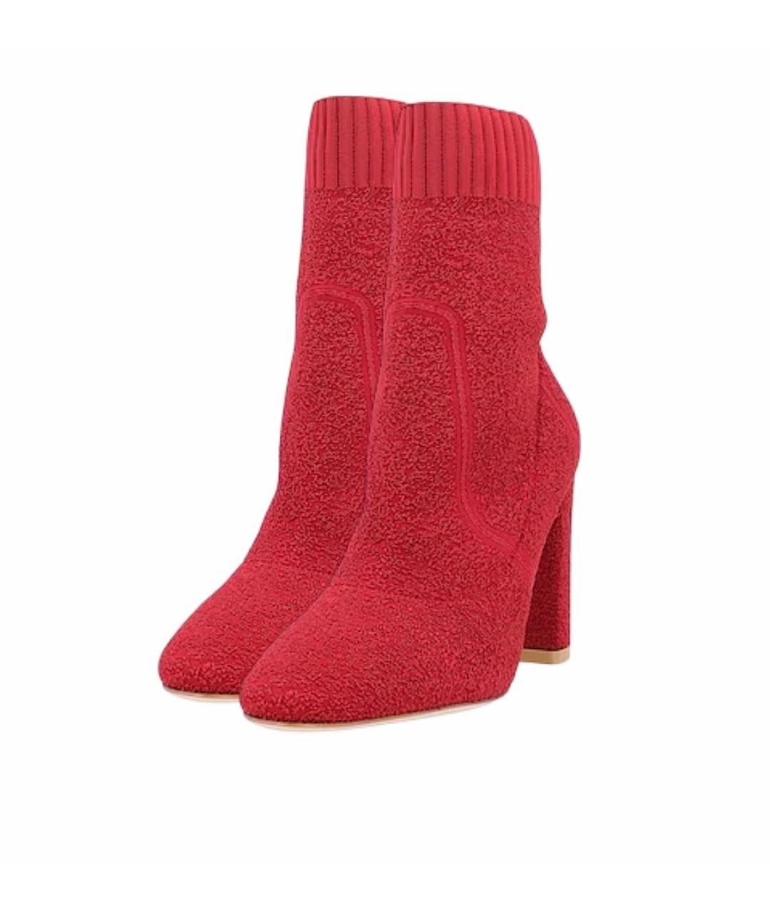 GIANVITO ROSSI Текстильные ботильоны, фото 2