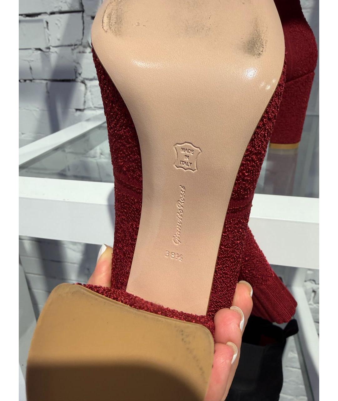 GIANVITO ROSSI Текстильные ботильоны, фото 4