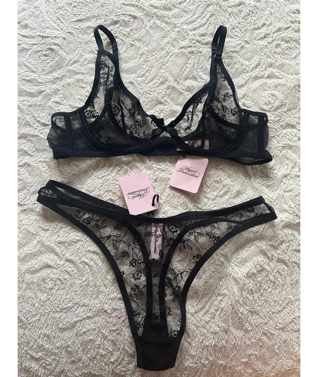 AGENT PROVOCATEUR Черный комплекты, фото 5