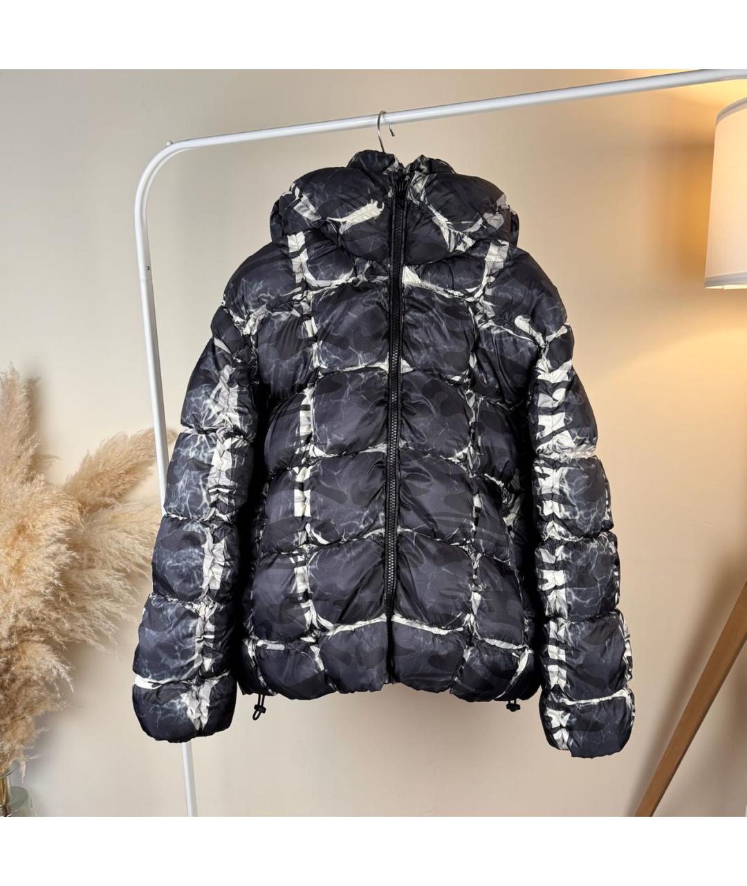 DIESEL Коричневый полиэстеровый пуховик, фото 4