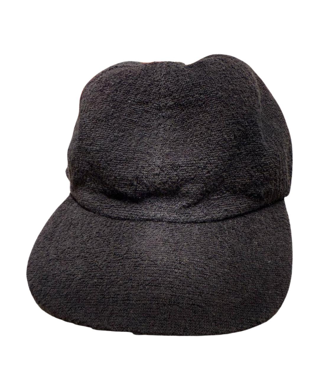 CHANEL Черная хлопковая кепка, фото 1