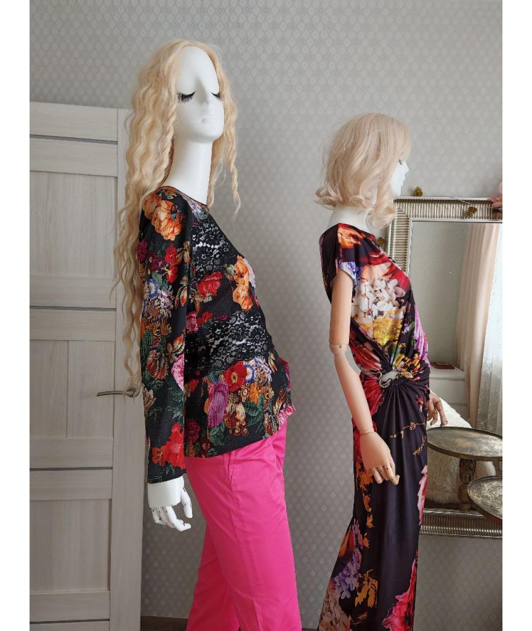 DOLCE&GABBANA Мульти шелковая блузы, фото 6