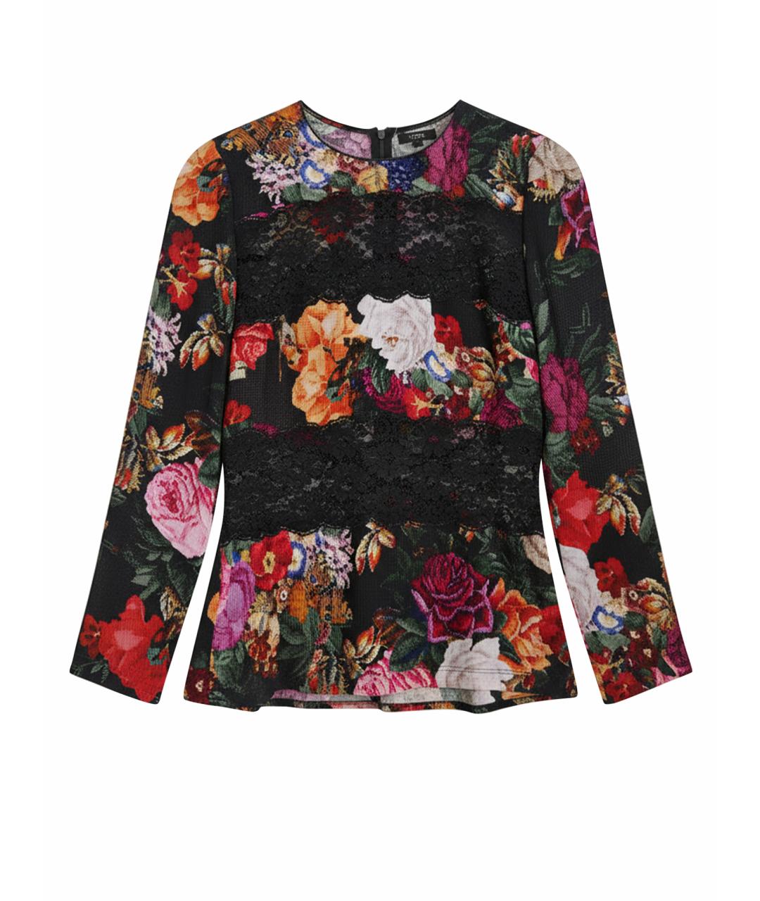 DOLCE&GABBANA Мульти шелковая блузы, фото 1