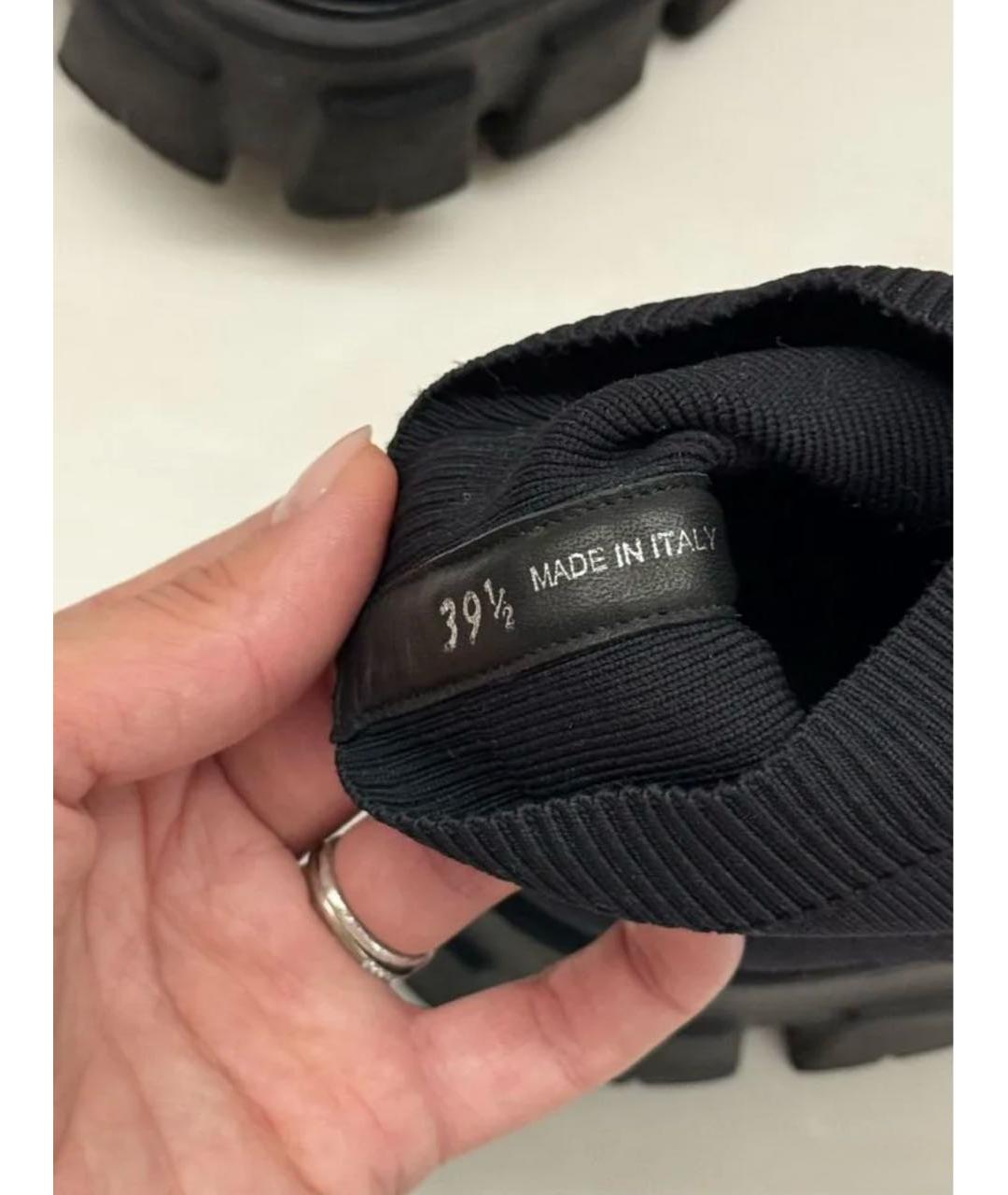 PRADA Черные ботинки, фото 3