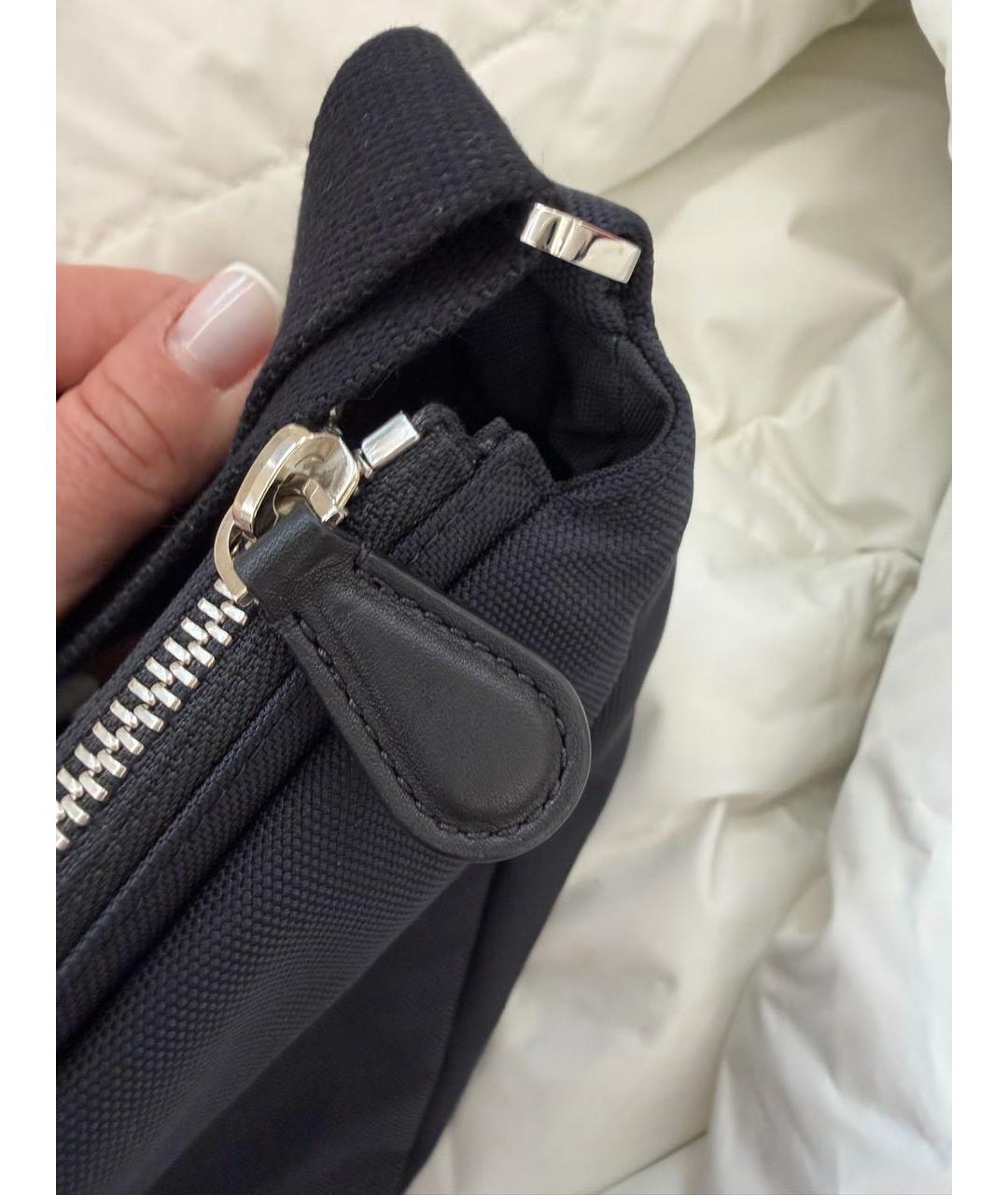 THE ROW Черная тканевая сумка через плечо, фото 4