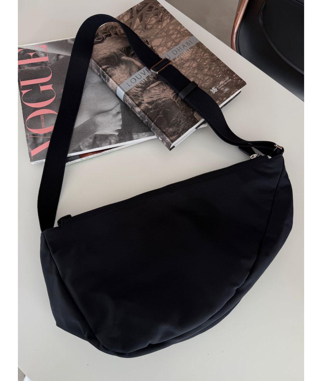 THE ROW Черная тканевая сумка через плечо, фото 7