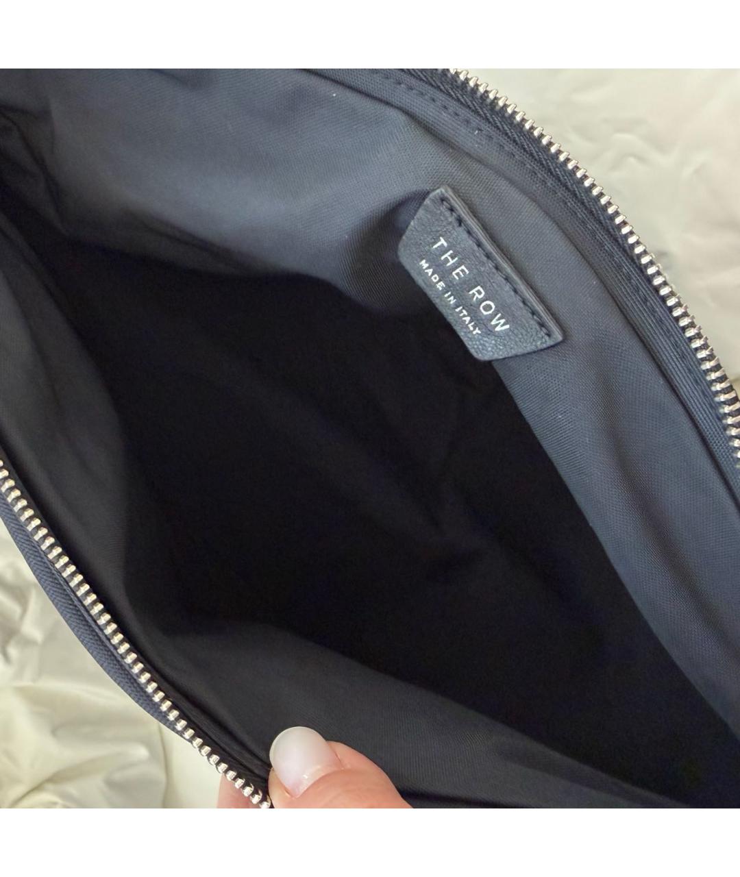 THE ROW Черная тканевая сумка через плечо, фото 7