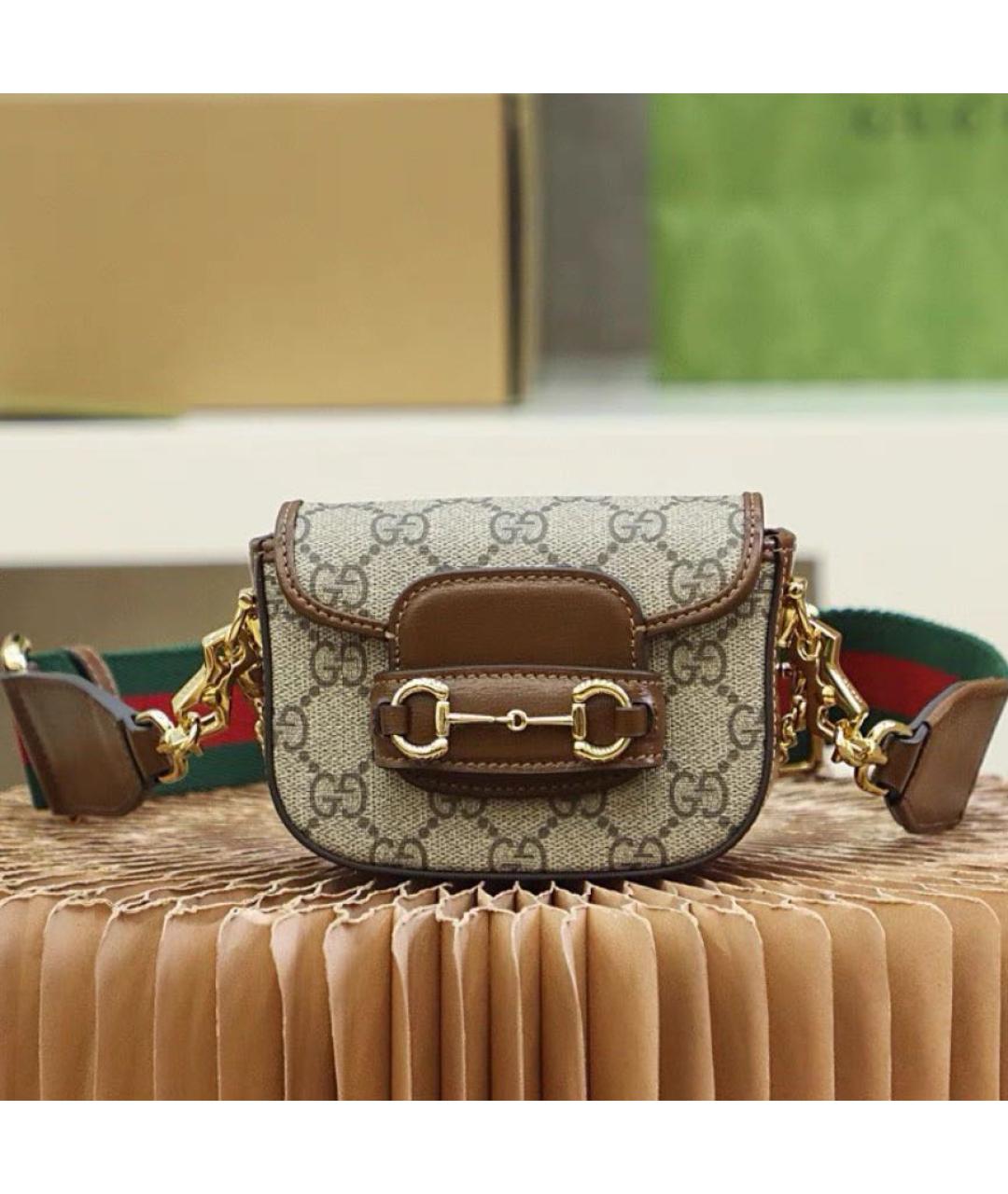 GUCCI Мульти кожаная сумка через плечо, фото 2