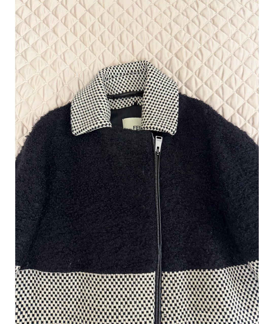 FENDI Мульти шерстяное пальто, фото 3