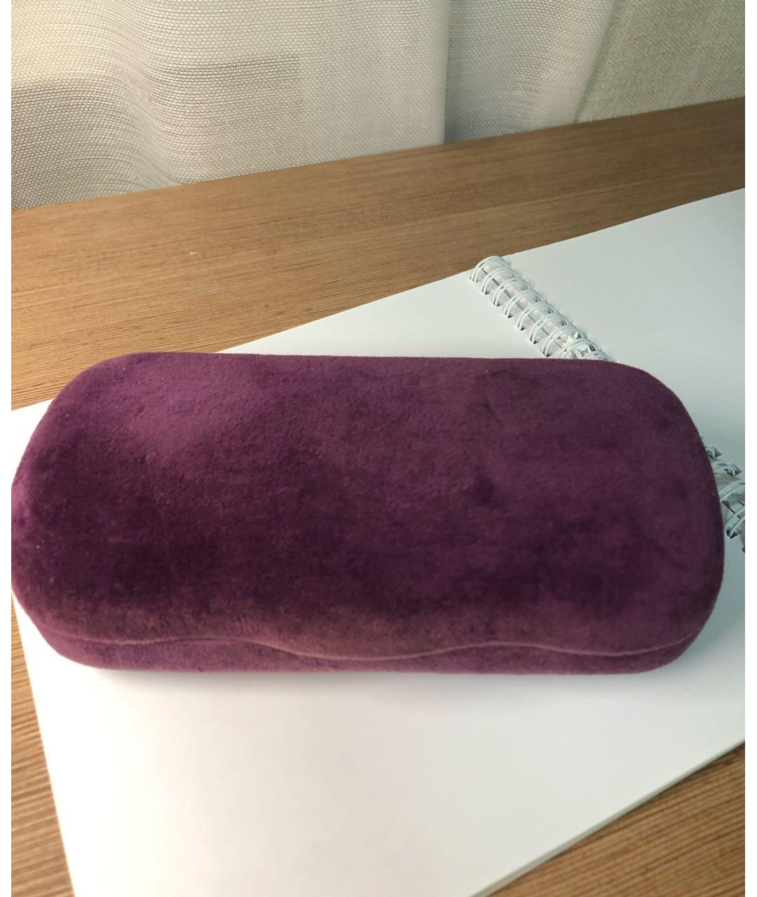 GUCCI Бирюзовые пластиковые солнцезащитные очки, фото 4