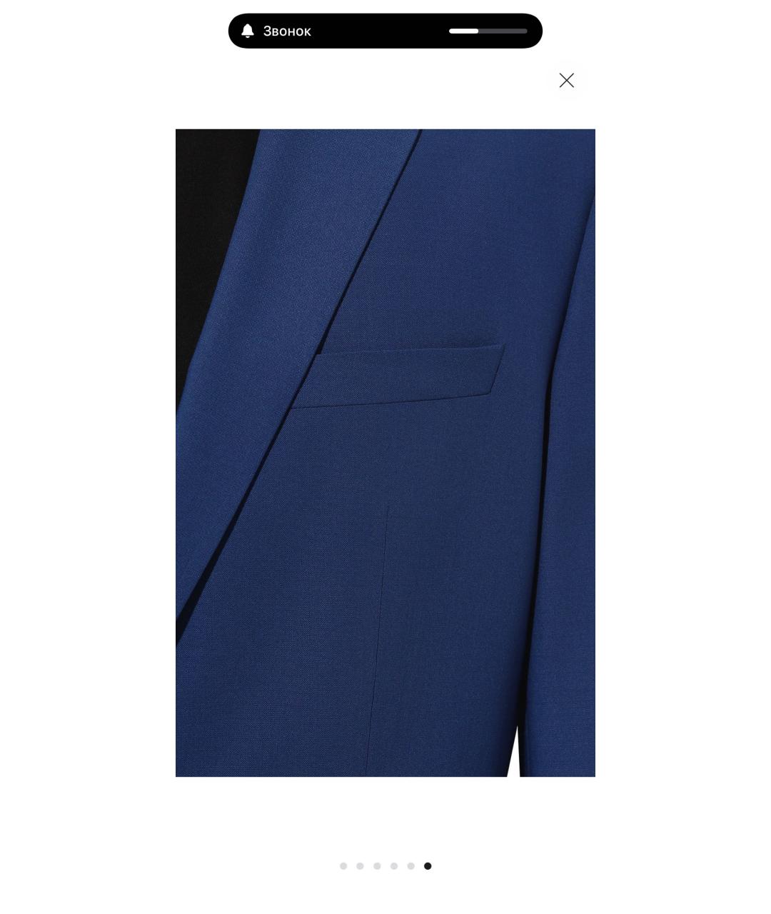 HUGO BOSS Синий классический костюм, фото 6