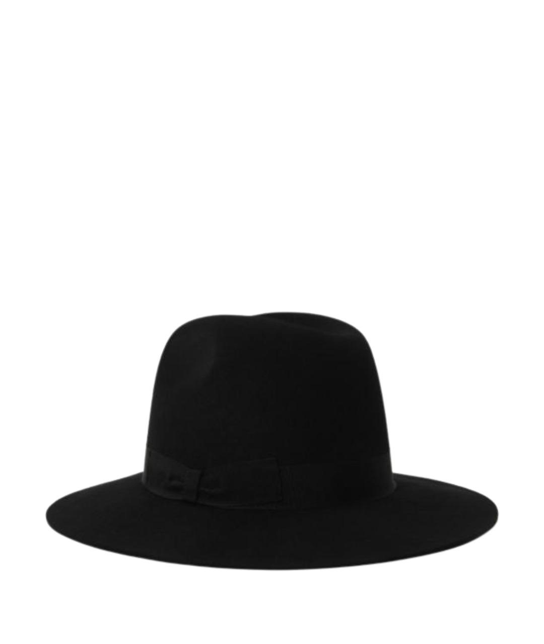 DOLCE&GABBANA Черная шерстяная шляпа, фото 1