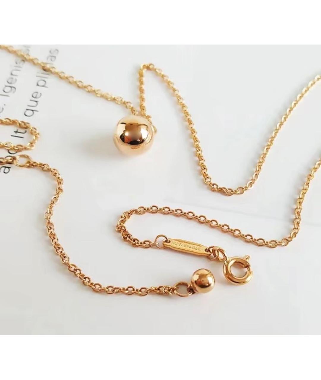 TIFFANY&CO Золотая подвеска из розового золота, фото 5