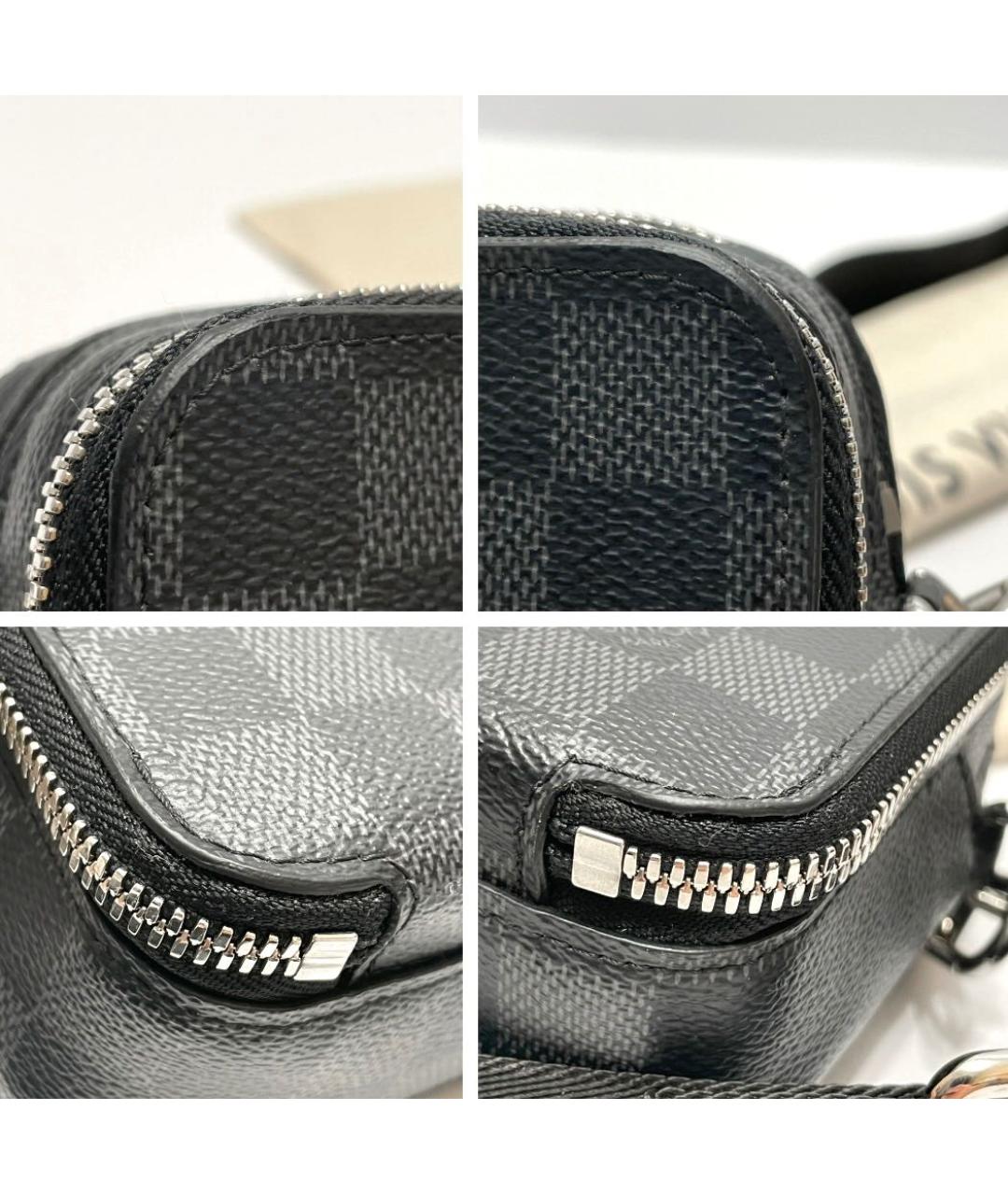 LOUIS VUITTON Черная сумка на плечо, фото 8