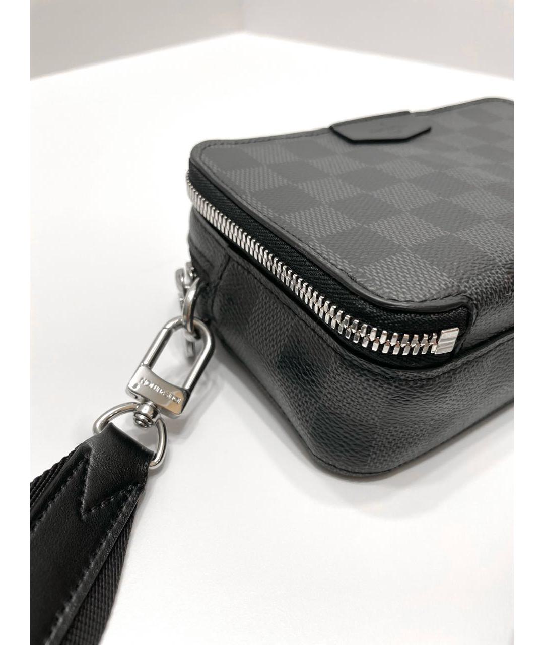 LOUIS VUITTON Черная сумка на плечо, фото 6