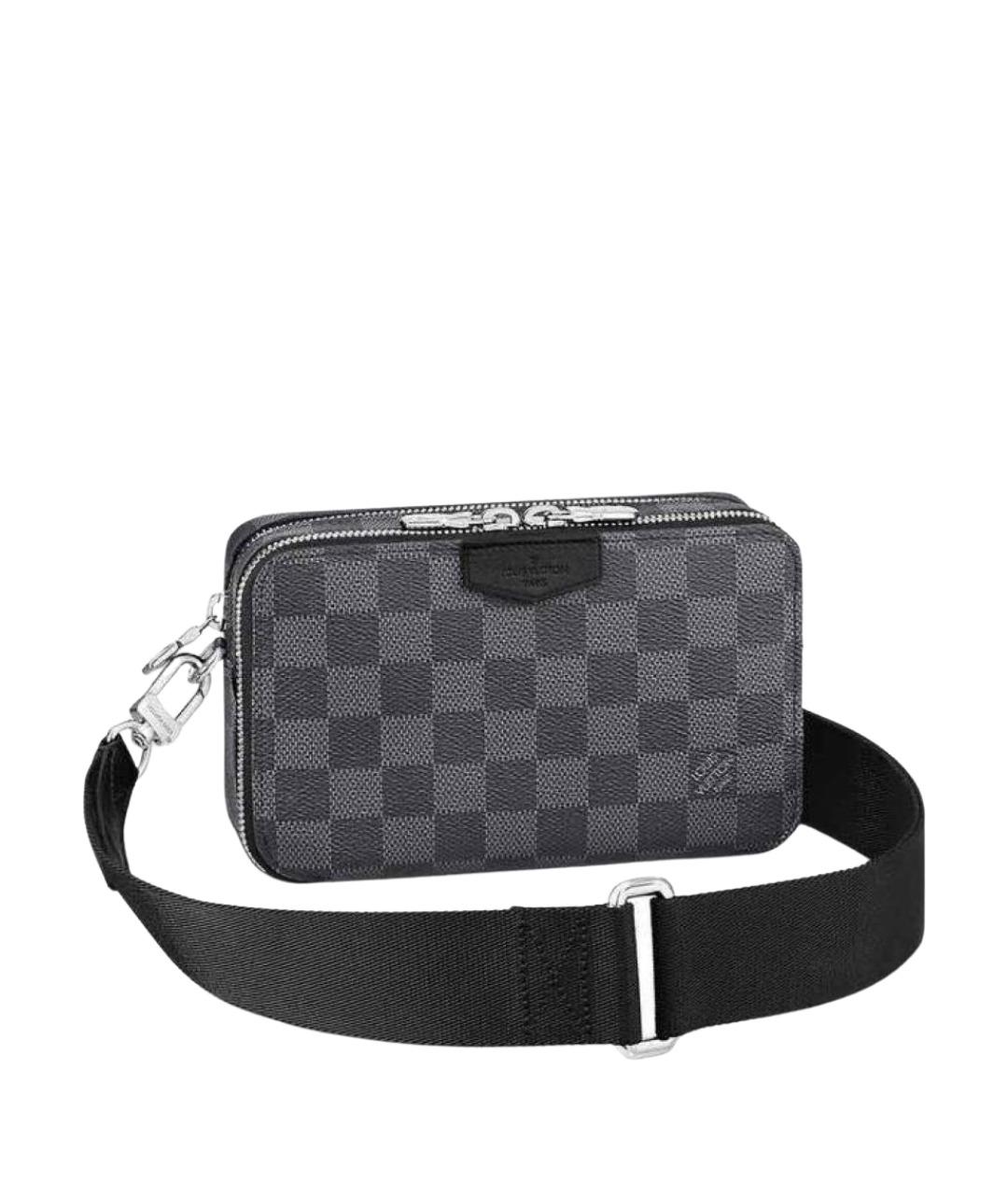 LOUIS VUITTON Черная сумка на плечо, фото 1