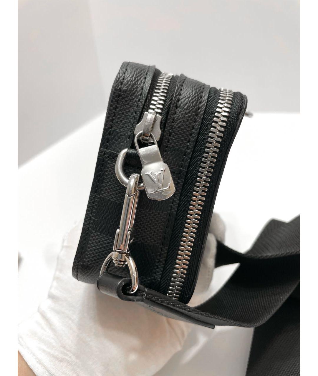 LOUIS VUITTON Черная сумка на плечо, фото 3