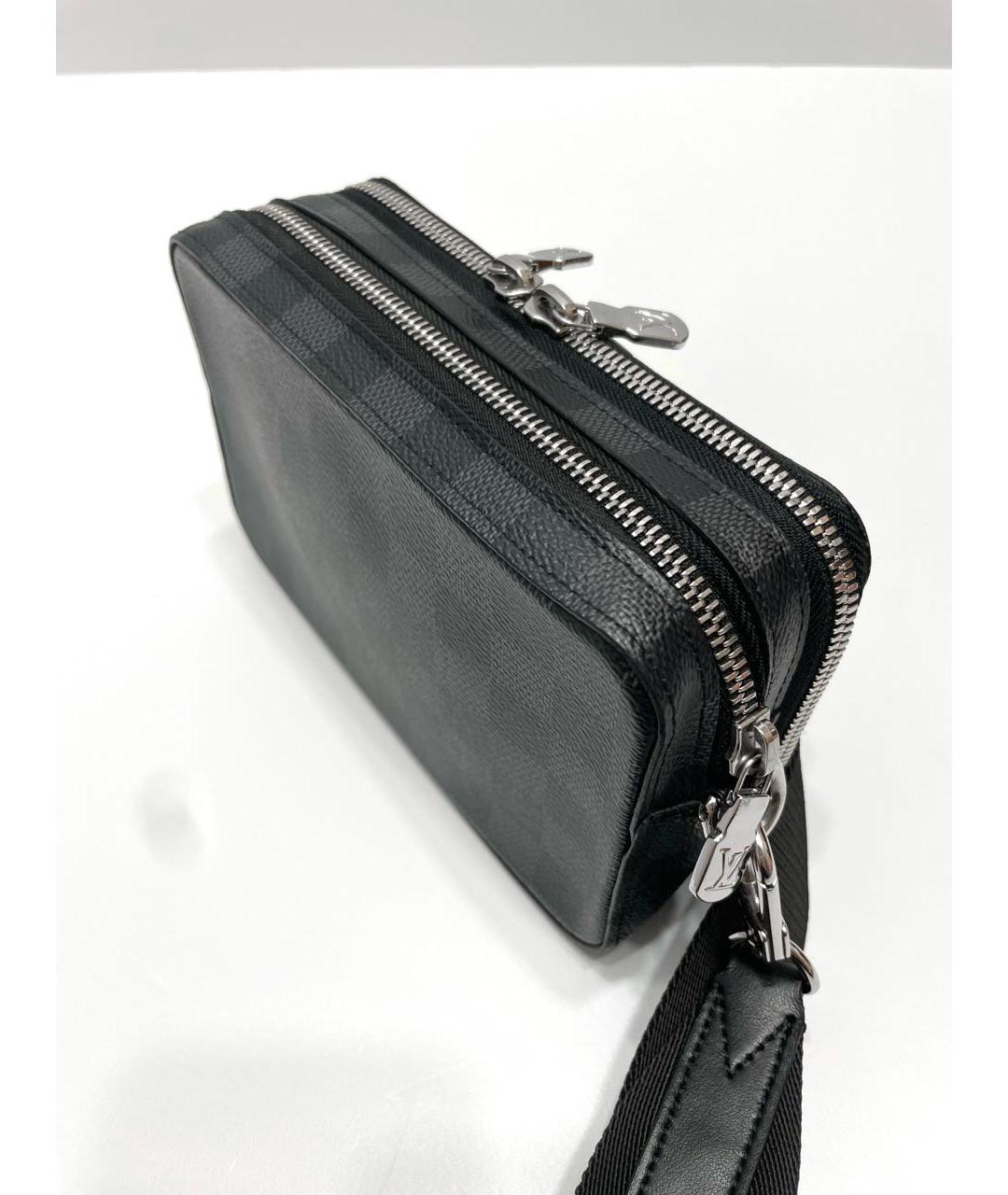 LOUIS VUITTON Черная сумка на плечо, фото 5