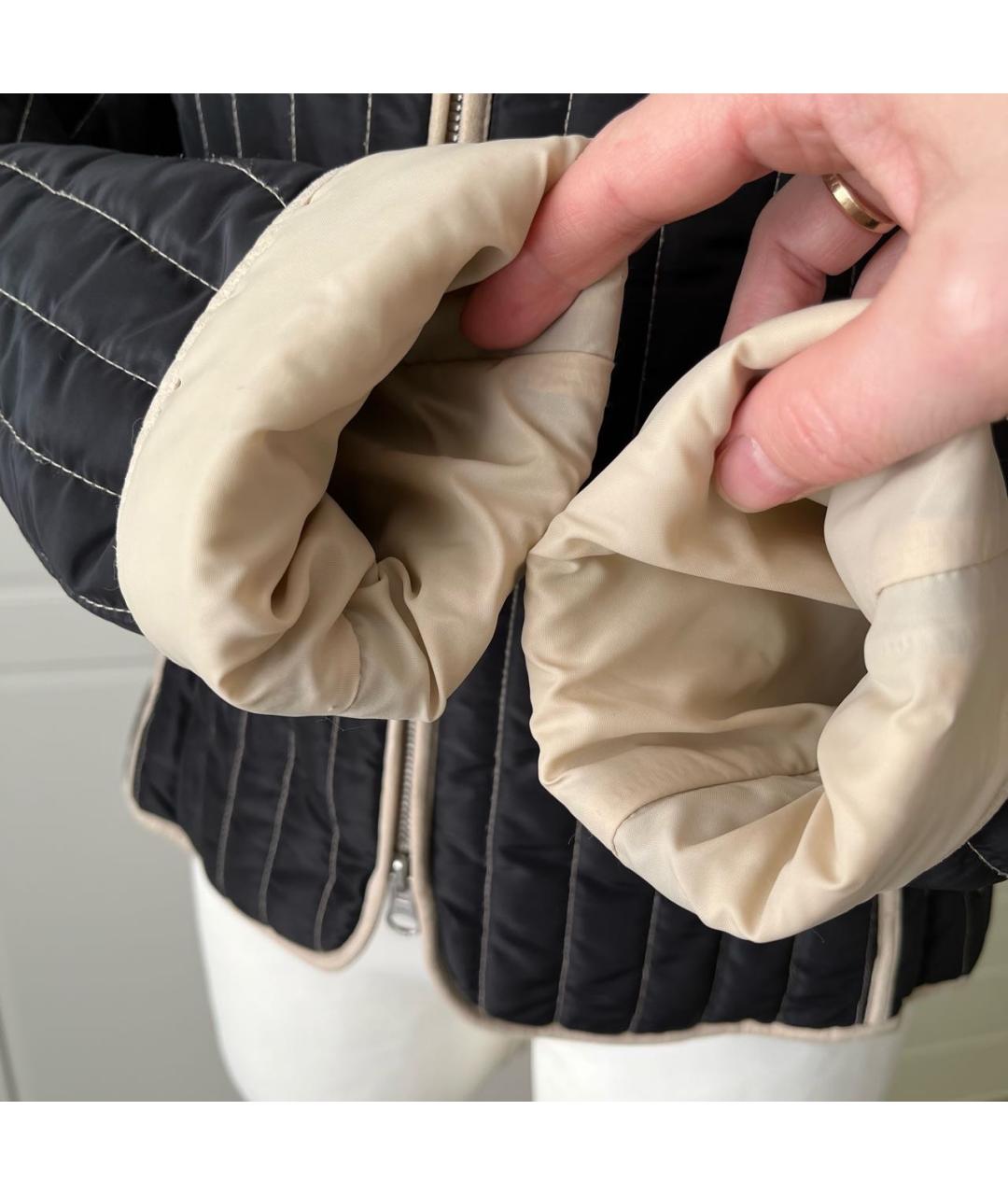 ESCADA Черная полиэстеровая куртка, фото 5