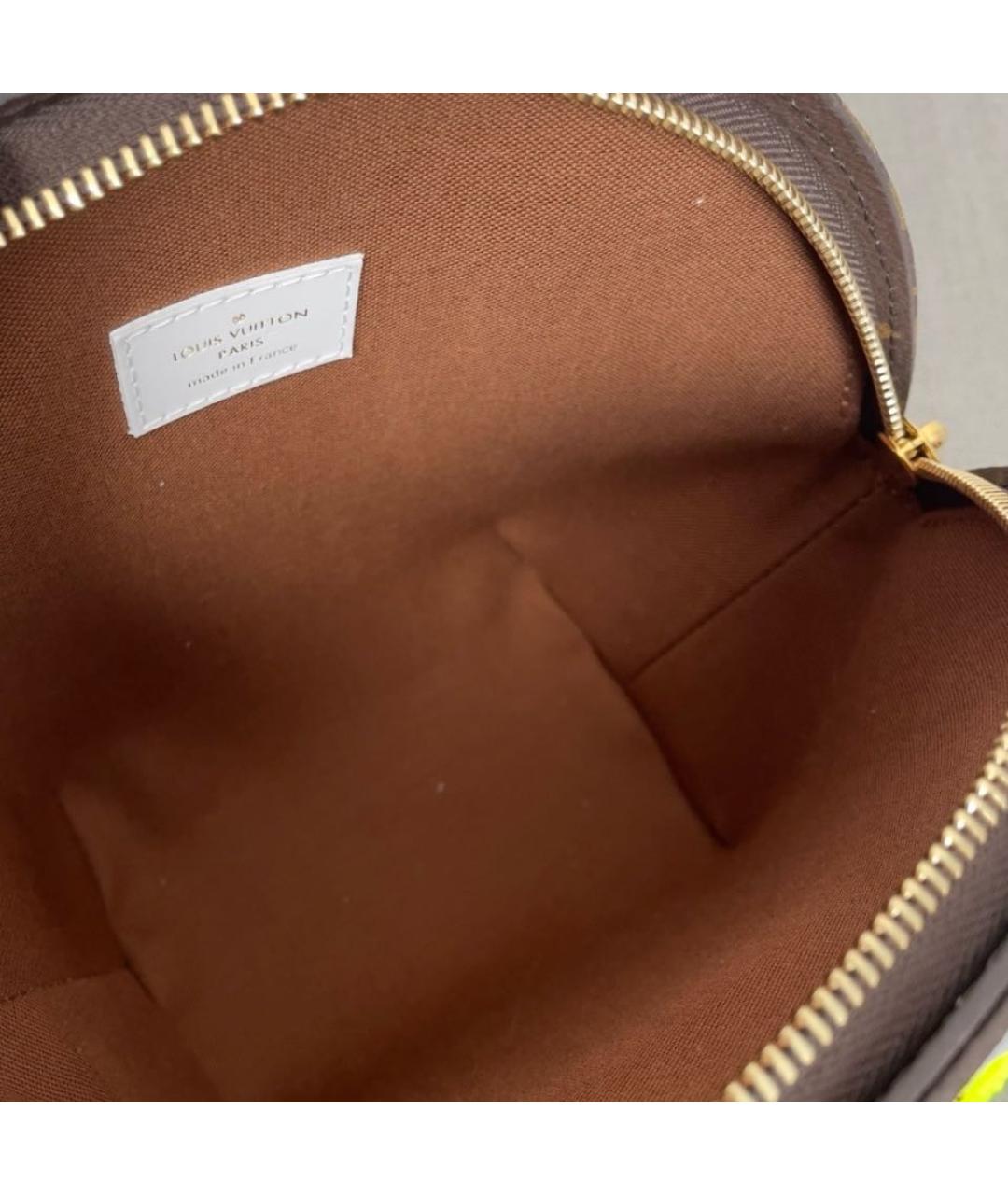 LOUIS VUITTON Коричневая сумка через плечо, фото 4