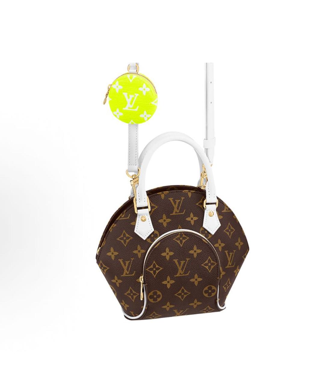 LOUIS VUITTON Коричневая сумка через плечо, фото 5