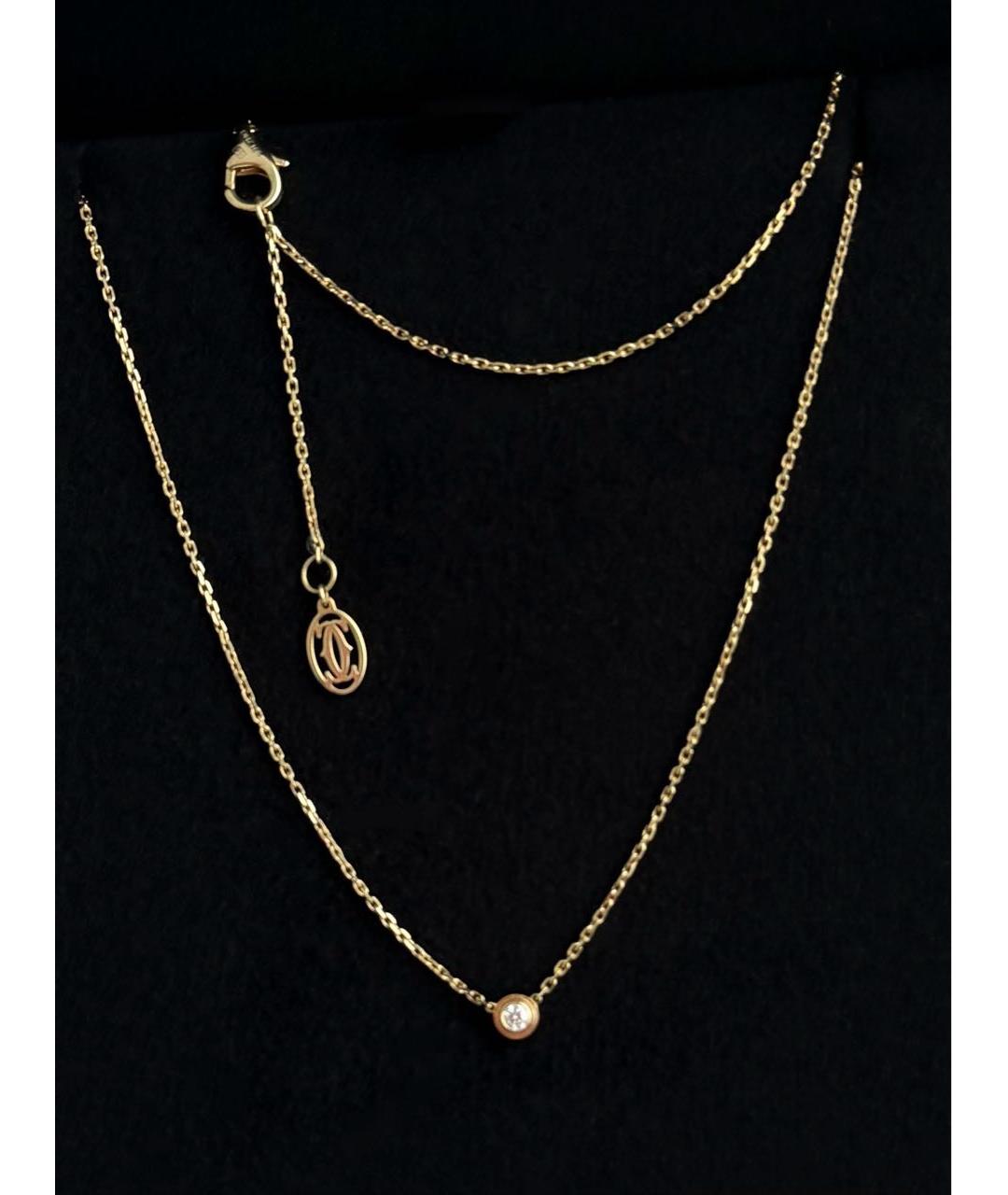 CARTIER Желтая подвеска, фото 8