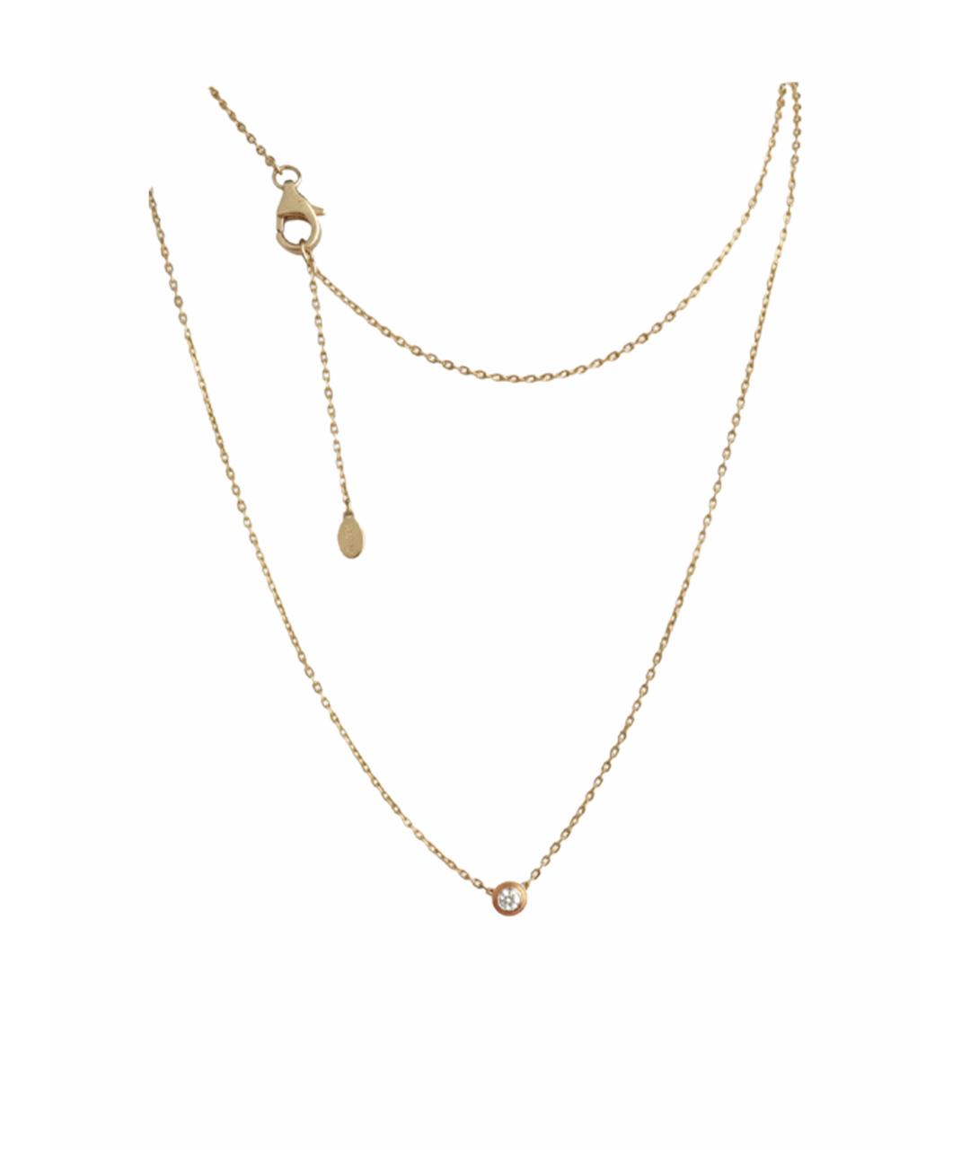 CARTIER Желтая подвеска, фото 1