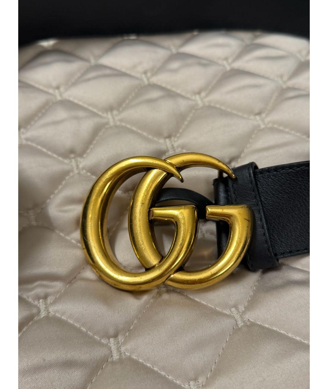 GUCCI Черный кожаный ремень, фото 4