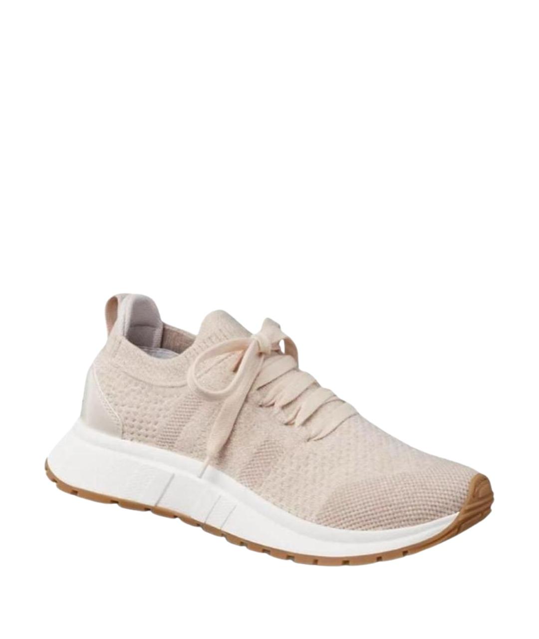 CHRISTIAN DIOR Бежевые текстильные кроссовки, фото 1