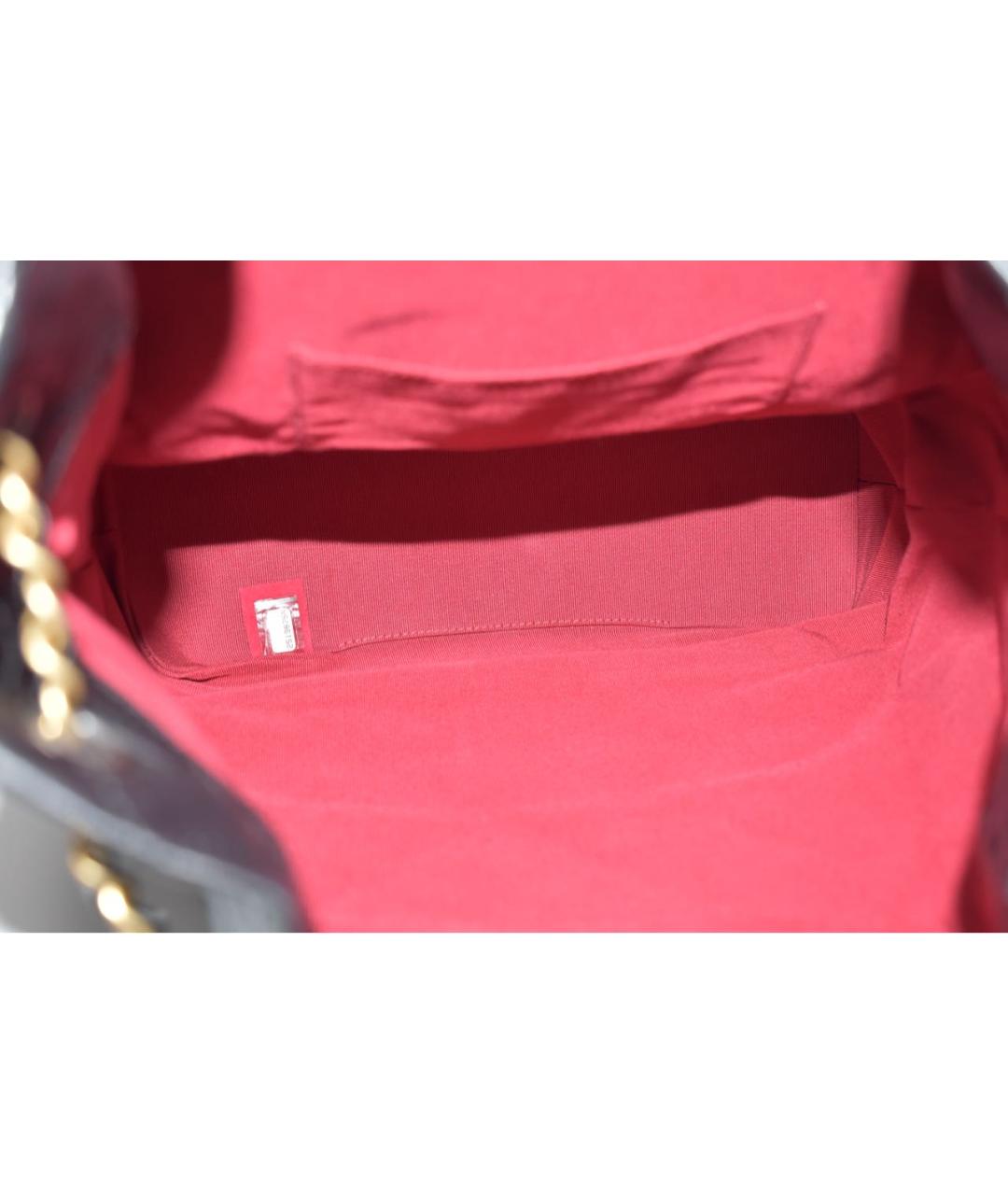 CHANEL Черный кожаный рюкзак, фото 4