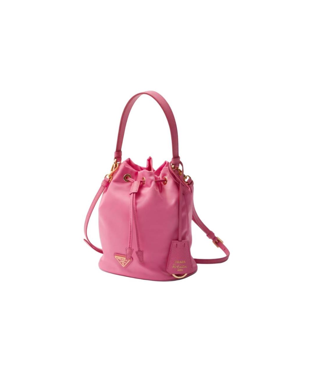 PRADA Розовая сумка через плечо, фото 2