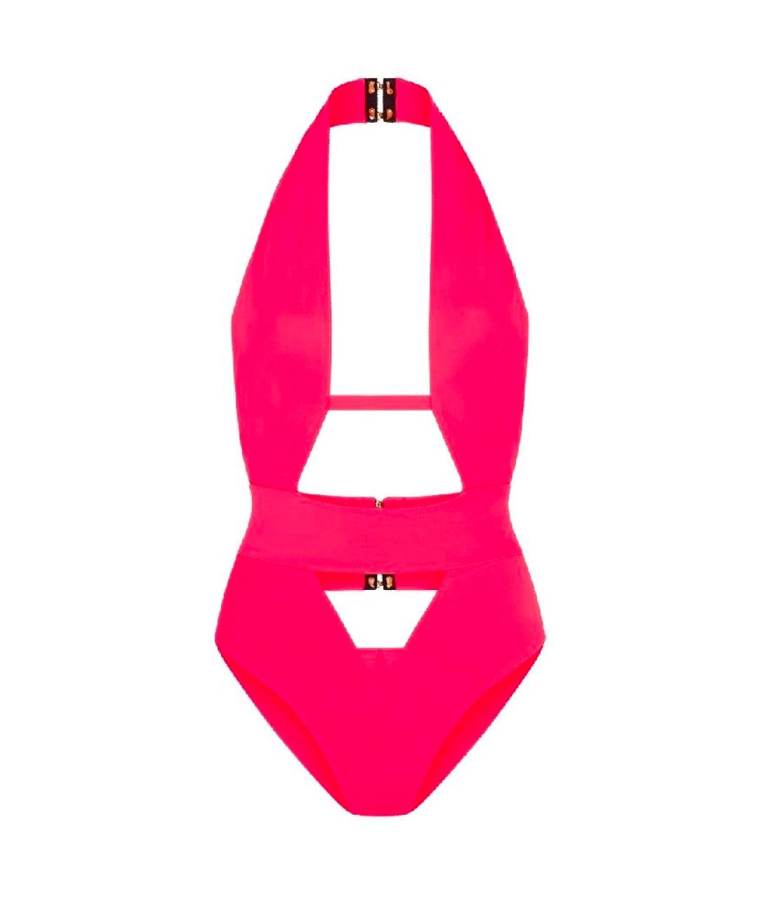 AGENT PROVOCATEUR Коралловый полиамидовый купальник, фото 8