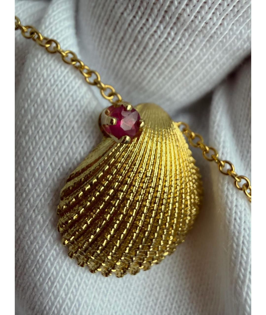 TIFFANY&CO Желтая подвеска из желтого золота, фото 5